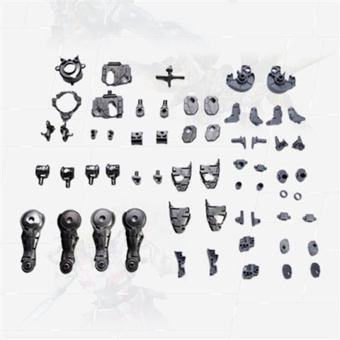 Tie Chuang Model Diecast Inner Frame For Bandai MG 1/100 Dynames Kyrios Virtue Gundam replacement Parts