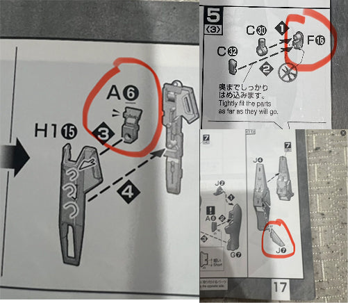 CB Bandai MG 00 Celestial Being Mobile KYRIOS Gundam Replacement Parts