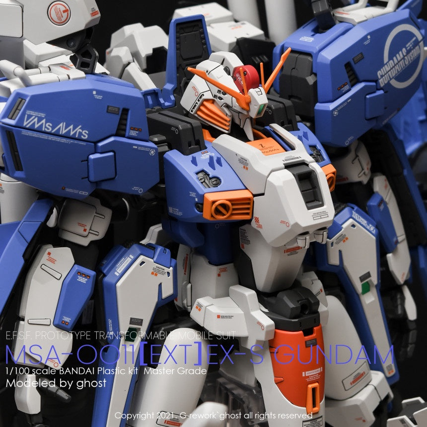 YAN Water Slide Decal For GHOST MG EX-S EXS 1.5