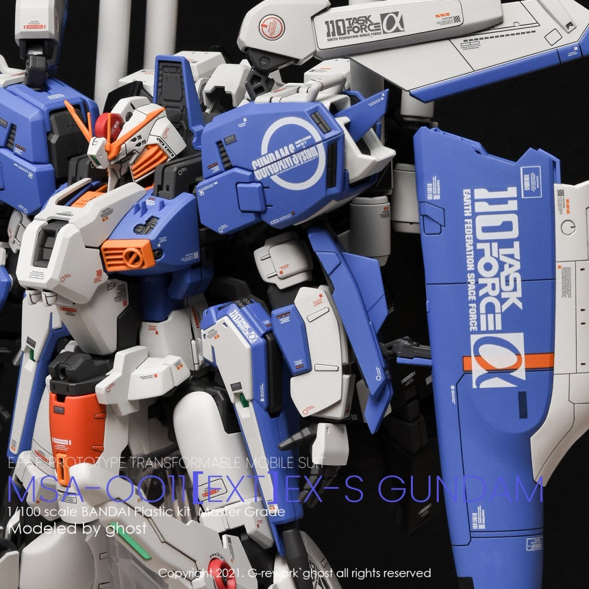YAN Water Slide Decal For GHOST MG EX-S EXS 1.5