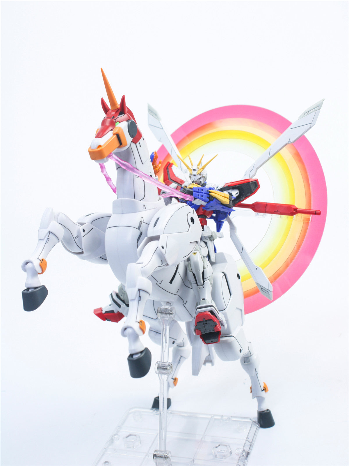 Fuunsaiki Horse for 1/144 RG HG God Burning gundam add on Conversion Model kit