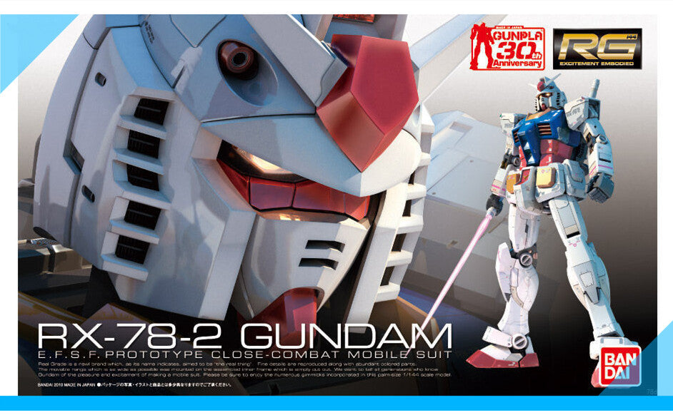 Bandai RG 1/144 UC RX-78-2 Gundam Replacement Parts