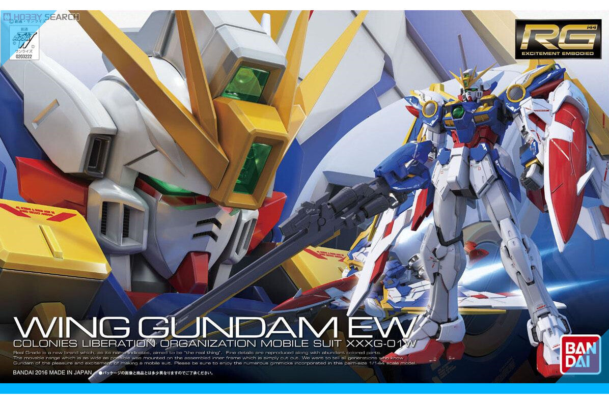 CB Bandai 1/144 RG XXXG-01W Wing Gundam EW Replacement Parts