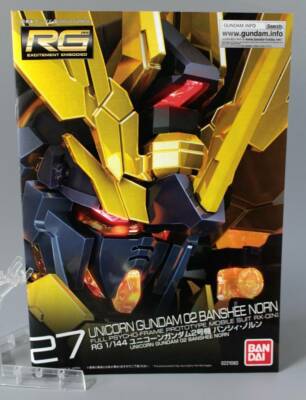CB Bandai RG UC RX-0 Unicorn Gundam 02 Banshee Norn Replacement Parts