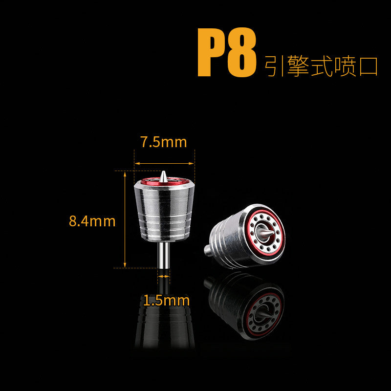 MOSHI MS120 Engine Type Etching Metal Booster parts