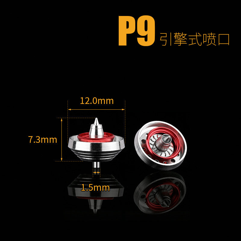 MOSHI MS120 Engine Type Etching Metal Booster parts