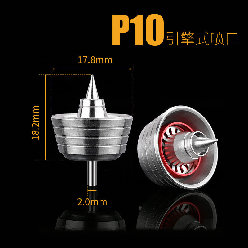 MOSHI MS120 Engine Type Etching Metal Booster parts