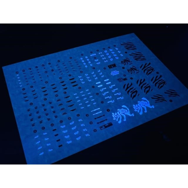 Xueyan Water Slide Decal For EG-01 EG RX-78 Ver.白虎 Fluorescence