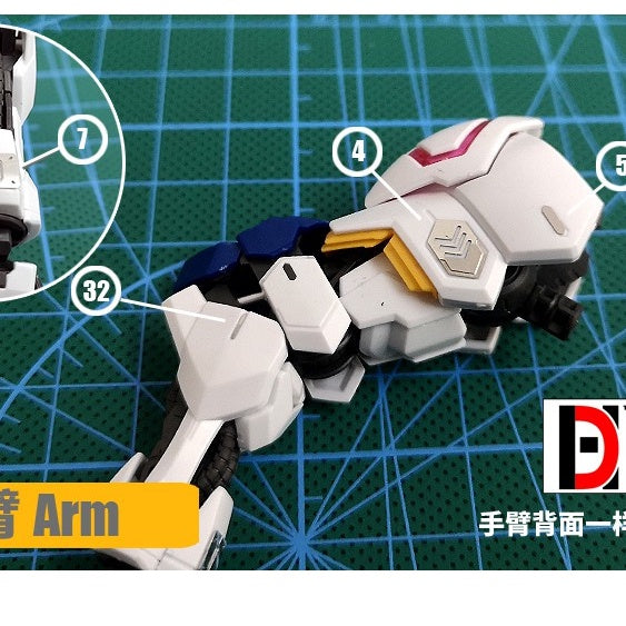 MG IBO バルバトス フォースフォーム用 CET HD メタルディテールエッチング