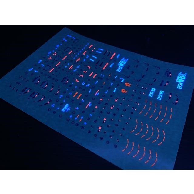 Xueyan Decal For RG 01 RX-78-2 RX-78 78 RX78 Gundam Fluorescence