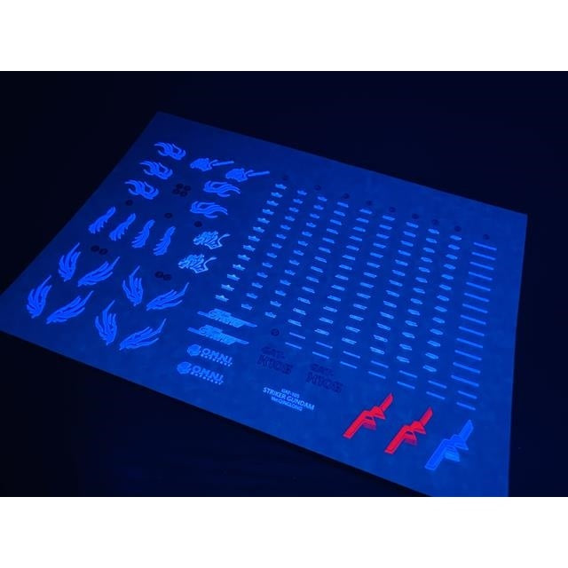 Xueyan Water Slide Decal For EG 02 Strike Ver.青龙 Fluorescence