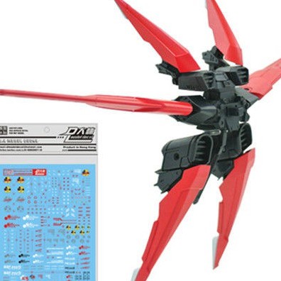 EW MG RG Gundam astray Red Blue frame flying wing backpack weapon bag with decal