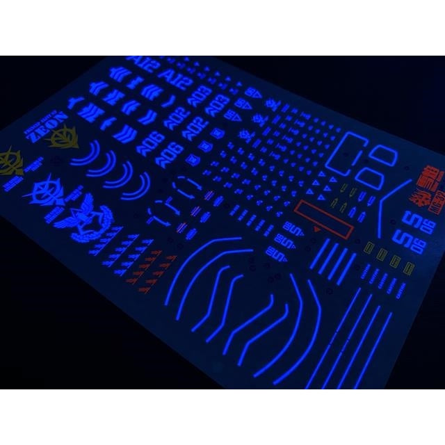 Xueyan Water Slide Decal For MG 32 ZAKU II Red Green