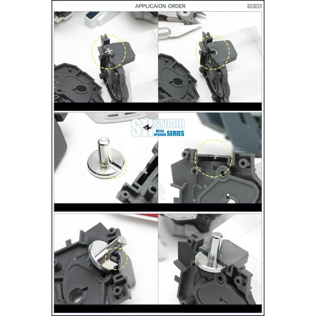 CA SH MG sinanju ver.ka / ova / Stein broken waist rebirth waist metal parts 2.0 (color:gold &silver randam)