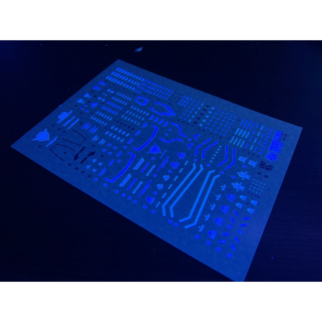 Xueyan Water Slide Decal For MG 21 00 Raiser XN OOXN 00R Fluorescence