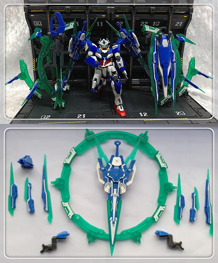 RG/HG 00Q クァントGN IV 4用フルセイバー武器追加パーツCG