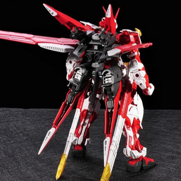 EW MG RG Gundam astray Red Blue frame flying wing backpack weapon bag with decal