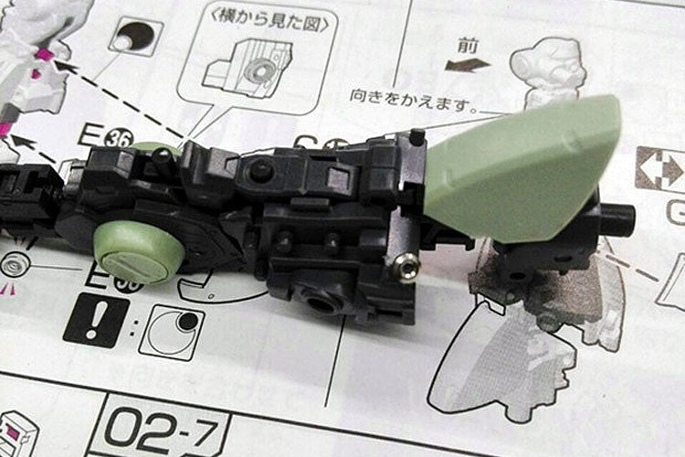 HD model metal modification FOR RG Zaku