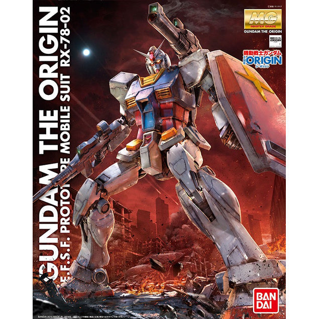 CB MG RX-78-02 GTO ガンダム THE ORIGIN ブッチャースペアパーツ
