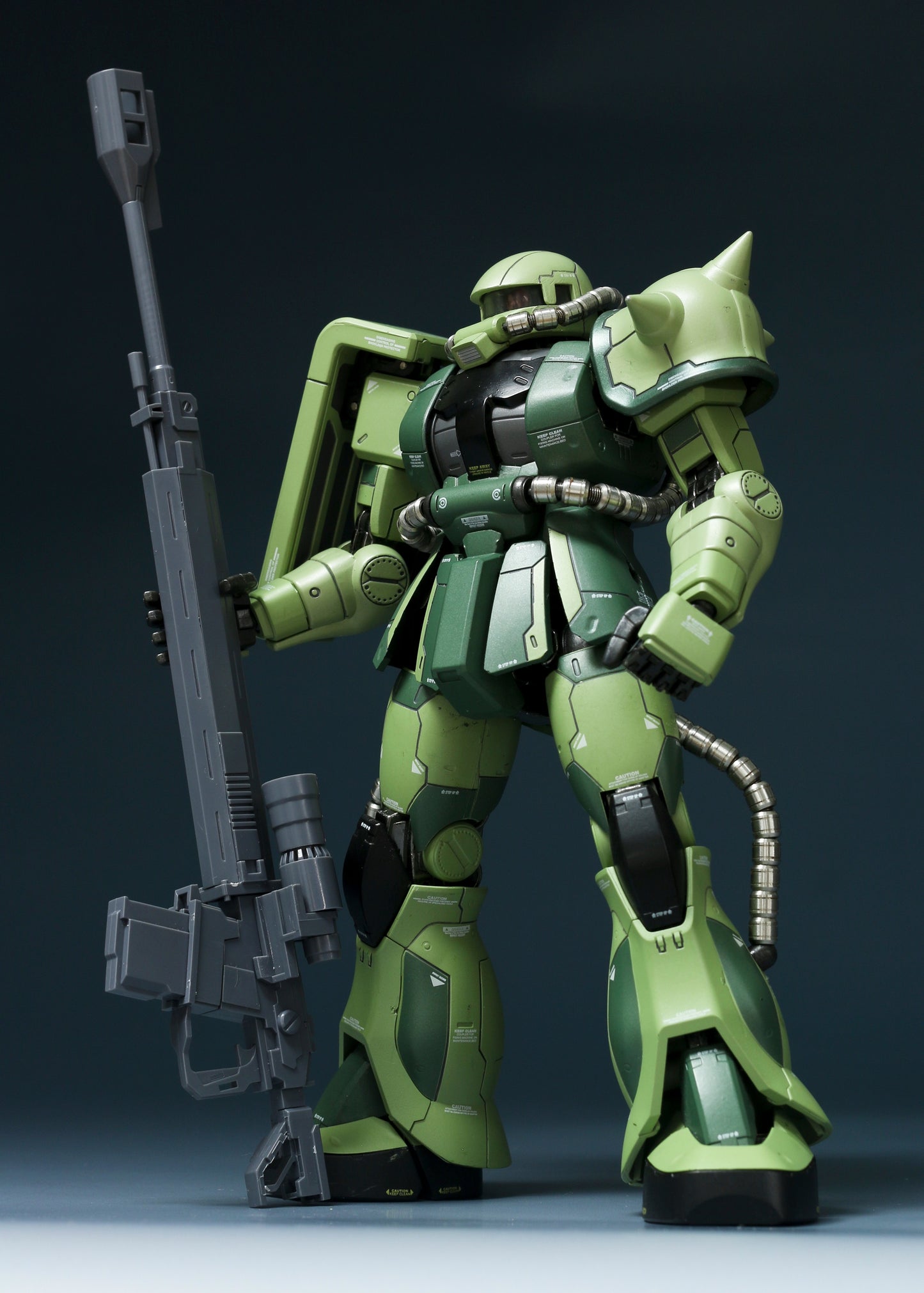 MG 1/100 GTO The Origin Zaku II ASR-78 MS Anti-Ship Rifle Plastic Model NWS