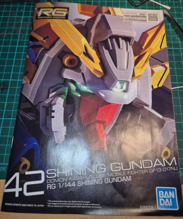 CB Bandai RG 1/144 UC Shining Gundam Model Replacement Parts