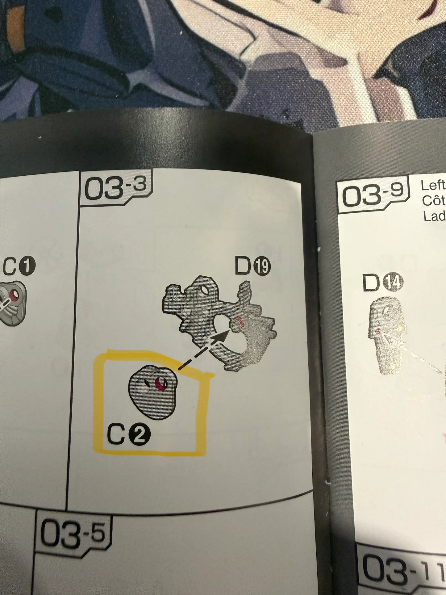CB Bandai RG 1/144 UC Shining Gundam Model Replacement Parts