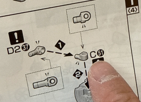 CB Bandai 1/100 MG UC Gundam F91 [Ver. 2.0]  Replacement Parts