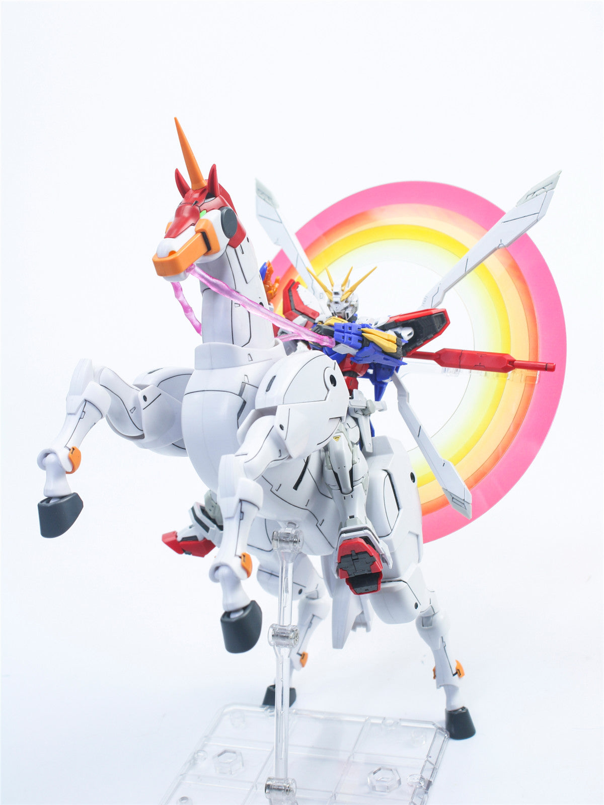 Fuunsaiki Horse for 1/144  RG HG God Burning gundam add on Conversion Model kit