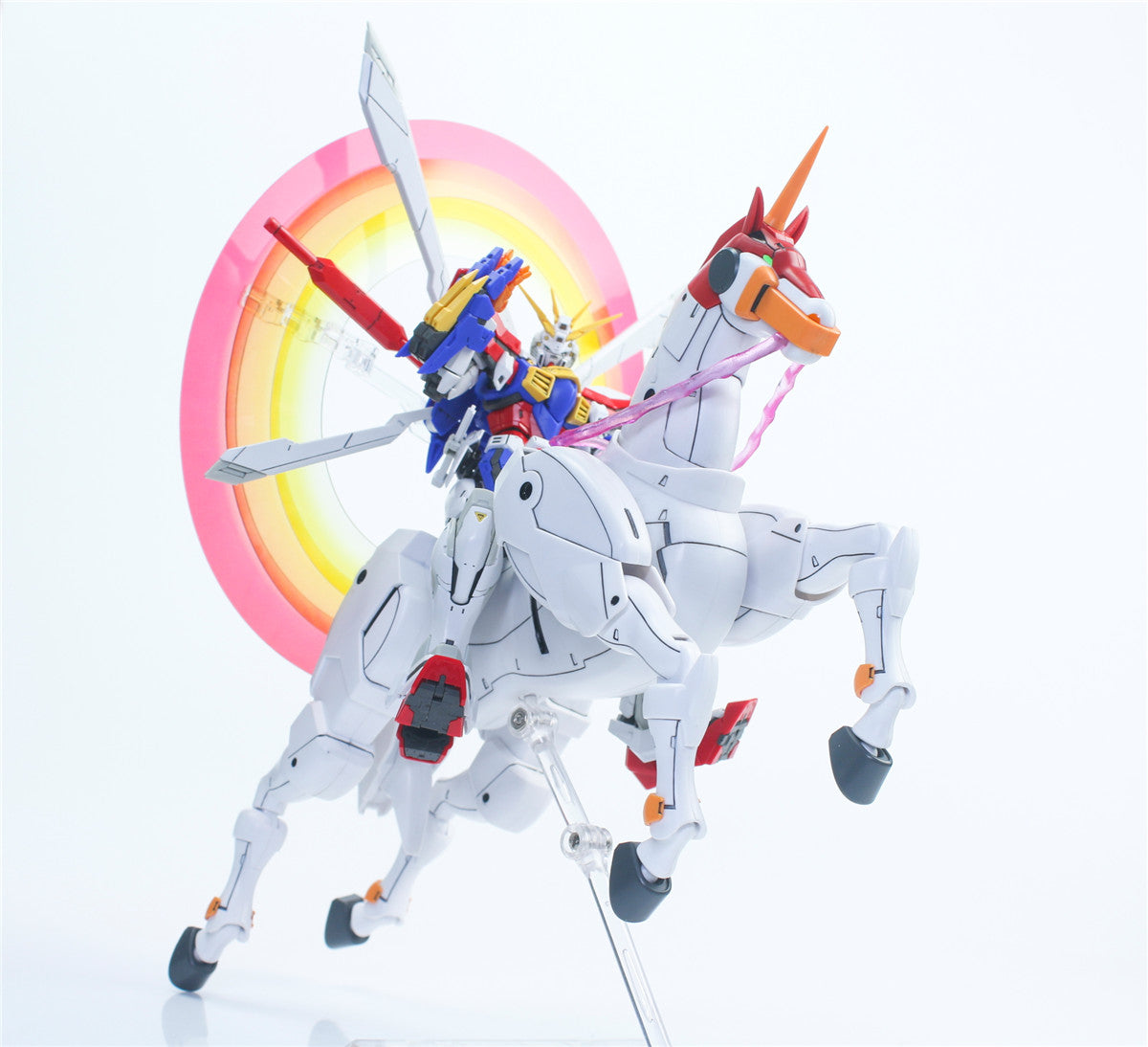 Fuunsaiki Horse for 1/144  RG HG God Burning gundam add on Conversion Model kit