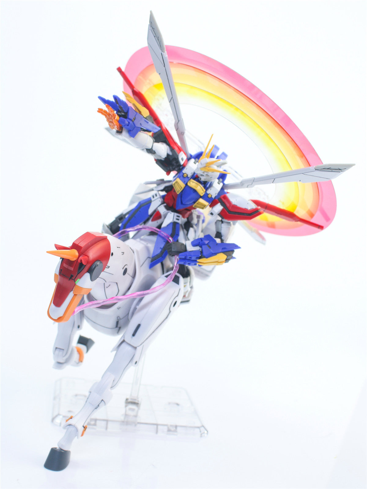 Fuunsaiki Horse for 1/144  RG HG God Burning gundam add on Conversion Model kit