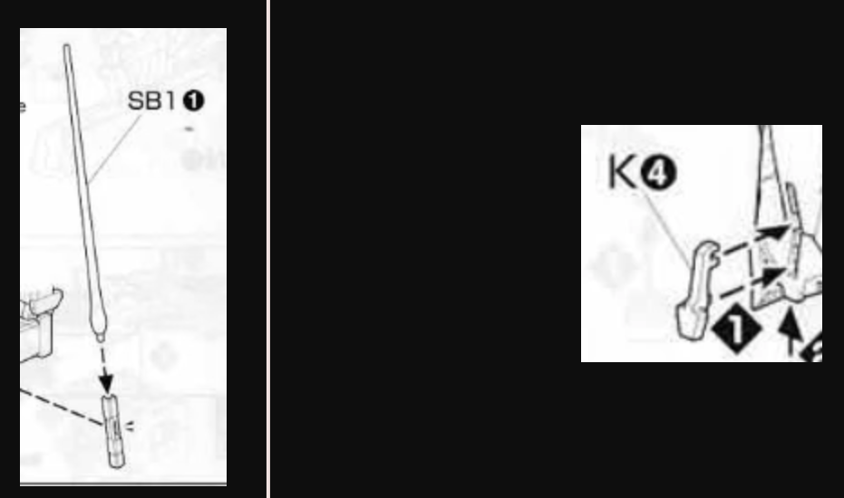 CB Bandai MG 1/100 RX-0 Unicorn Gundam OVA Version Replacement Parts