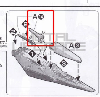 MG 1/100 Gundam Kyrios E22 E23 B28 Metal Parts A14 A15 Plastic Parts for Bandai Gunpla