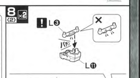 CB L3 L11 For MG 1/100 RX-0 Unicorn OVA Replacement Part