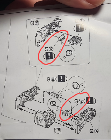 CB Bandai PG 1/60 UC RX-178 Gundam MK-II (TITANS)  Replacement Parts