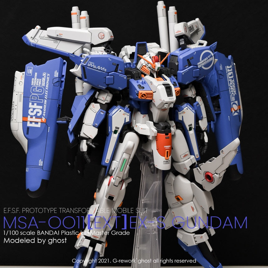 YAN Water Slide Decal For GHOST MG EX-S EXS 1.5