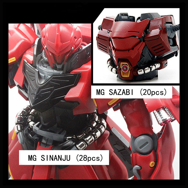 METAL POWER TUBE FOR MG SINANJU/MG Sazabi Ver.ka Waist Power Tube