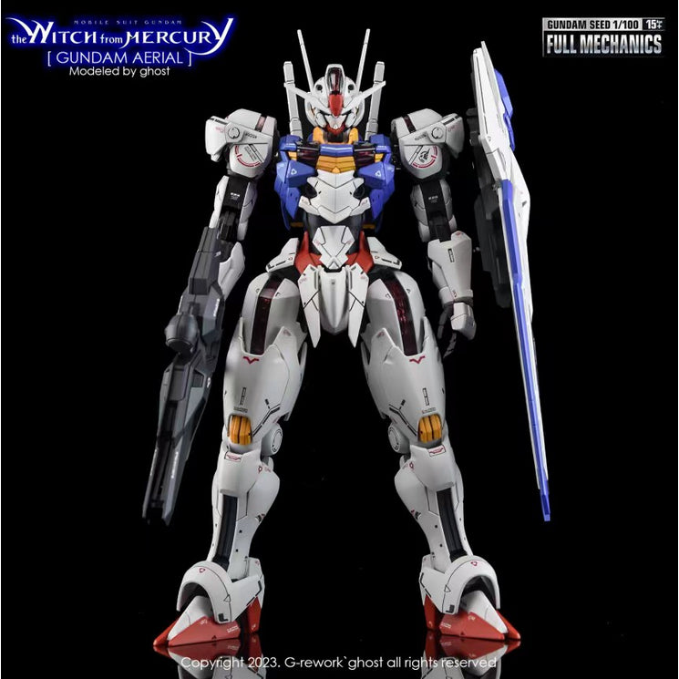 YAN Water Slide Decal For Full Mechanics 1/100 Gundam Aerial