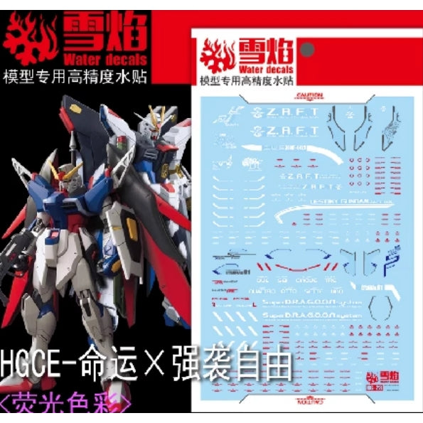 DDB HG HGCE 1/144 ストライクフリーダムガンダム 光の翼エフェクトパーツ バンダイガンプラ用