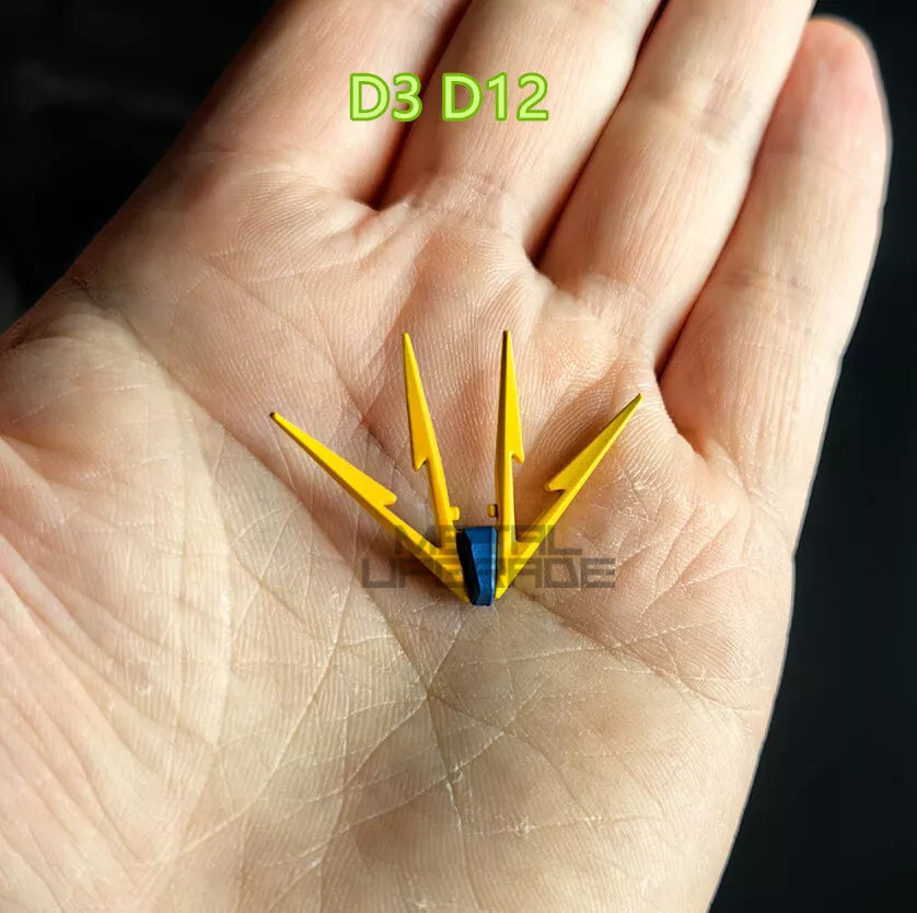 MG 1/100 NARRATIVE D3 D12 アンテナ メタル改造 バンダイガンプラ用交換パーツ