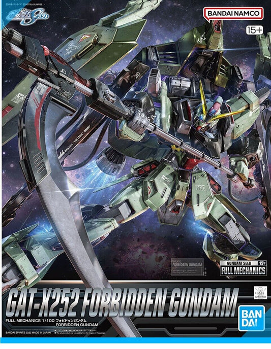 BANDAI Full Mechanics SEED GAT-X252 Forbidden Gundam Replacement Parts
