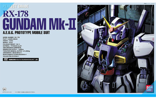 Bandai PG 1/60  UC RX-178 Gundam MK-II (A.E.U.G.)  Replacement Parts