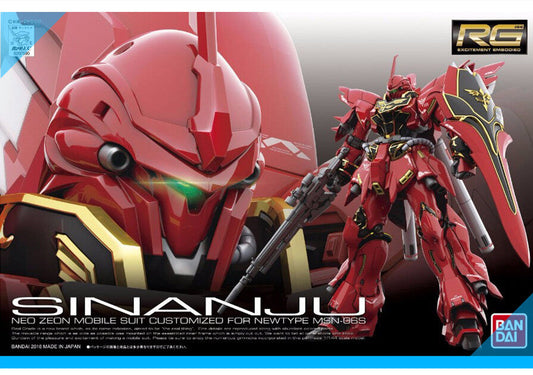 Bandai RG Gundam UC MSN-06S Sinanju Gundam Replacement Parts
