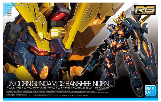  Bandai RG UC RX-0 Unicorn Gundam 02 Banshee Norn Replacement Parts
