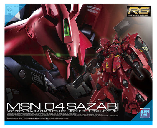 Bandai Gundam RG 1/144 MSN-04 Sazabi Replacement Parts