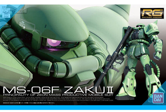 Bandai RG UC Gundam MS-06F Zaku II Replacement Parts