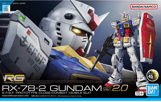 Bandai RG UC RX-78-2 Gundam Ver.2.0 Model Replacement Parts