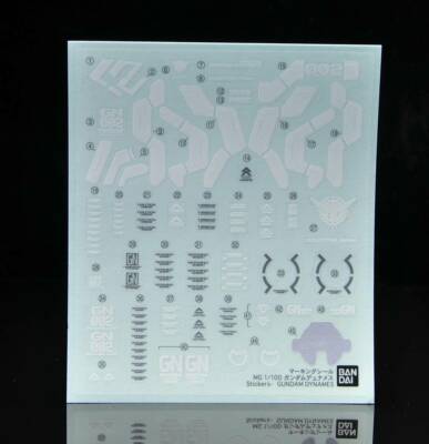 CB Bandai MG 00 Celestial Being Mobile Suit Gundam Dynames Replacement Parts