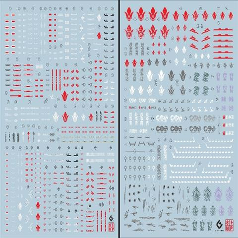 EVO MG 1/100 ASW-G-08 Gundam BARBATOS IBO Expansion Set Water Slide Decal