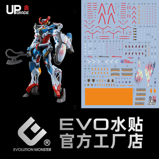 EVO Water slide decal for Bandai HG 1/144 GQuuuuuuX not include the kits