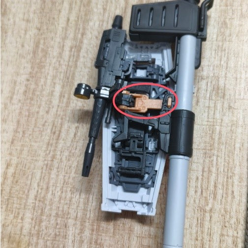 CA H27 plastic Parts for RG 1/144 RX-78-2 2.0 Shied connector upgrade replacement